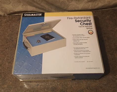 STEELMASTER® by MMF Industries™ Fire Retardant Security Box